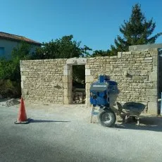 Construction d'un appentis