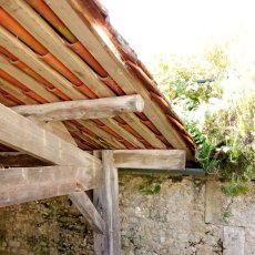 Chantier Tourriers Patrimoine - Restauration de toiture Lavoir