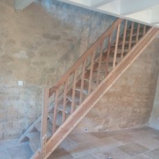 Réalisation d'un escalier à pas japonais