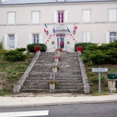 Mairie d'Alloue - Restauration d'un escalier en pierre de taille