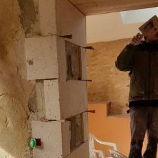 Encadrement de porte - Chantier Marthon