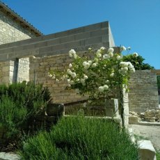 Chantier à Tusson - Construction d'un appentis